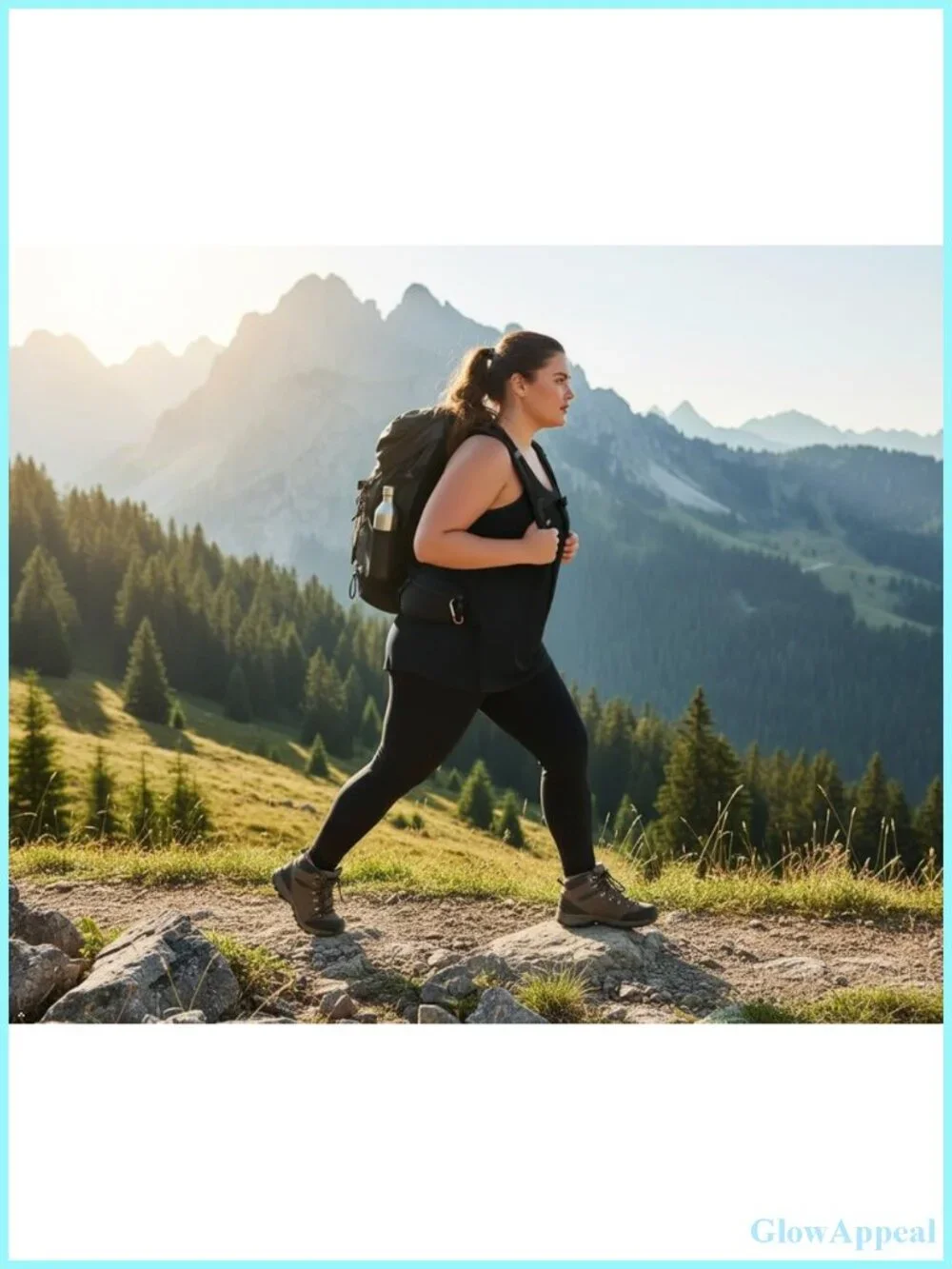 Plus Size Racerback Tank Top Athletic Yoga Shirt